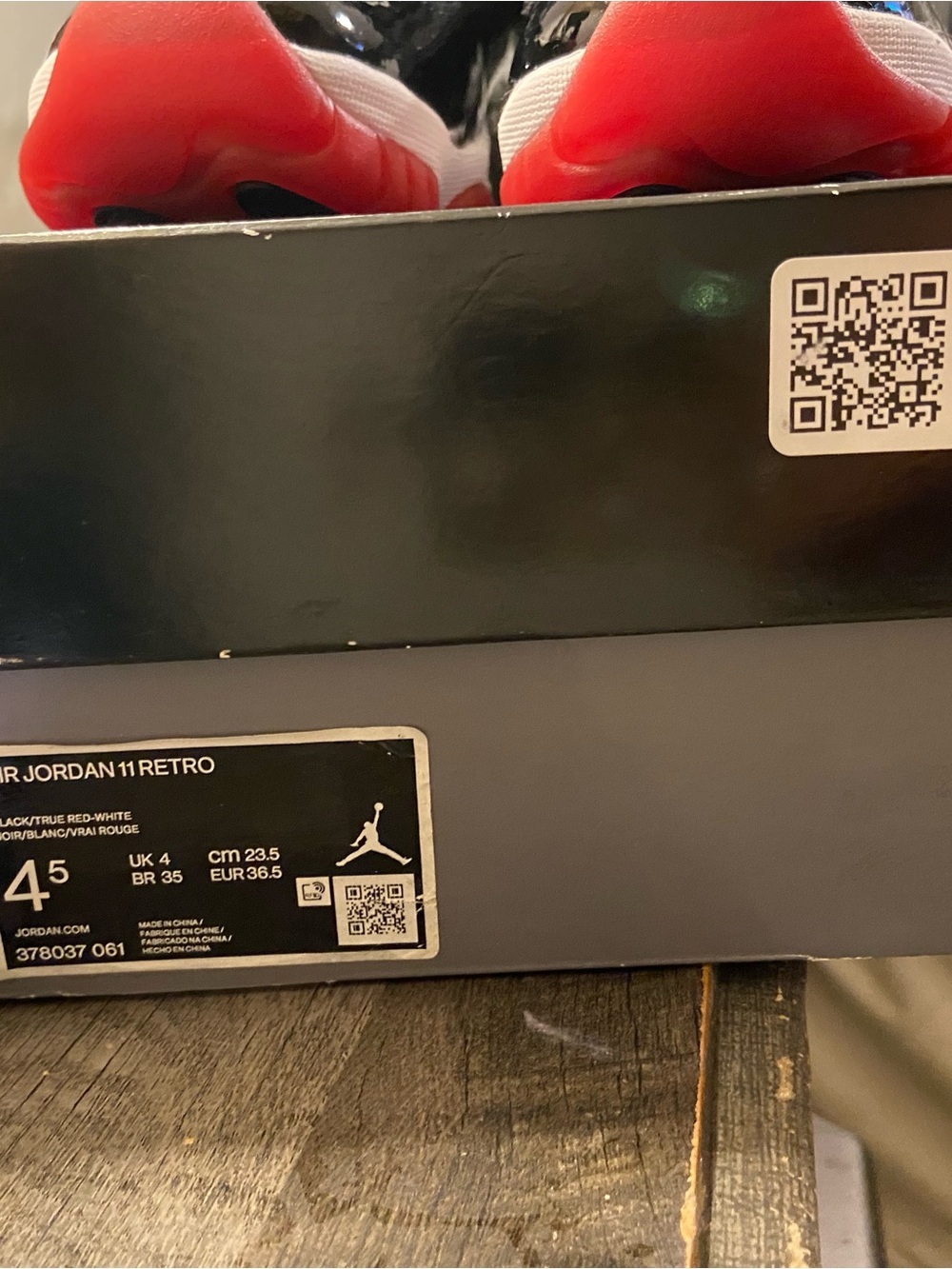 Brand new with tags. Never worn Jordan Black and Red Retro High-Top Sneaker - Picture 4 of 6